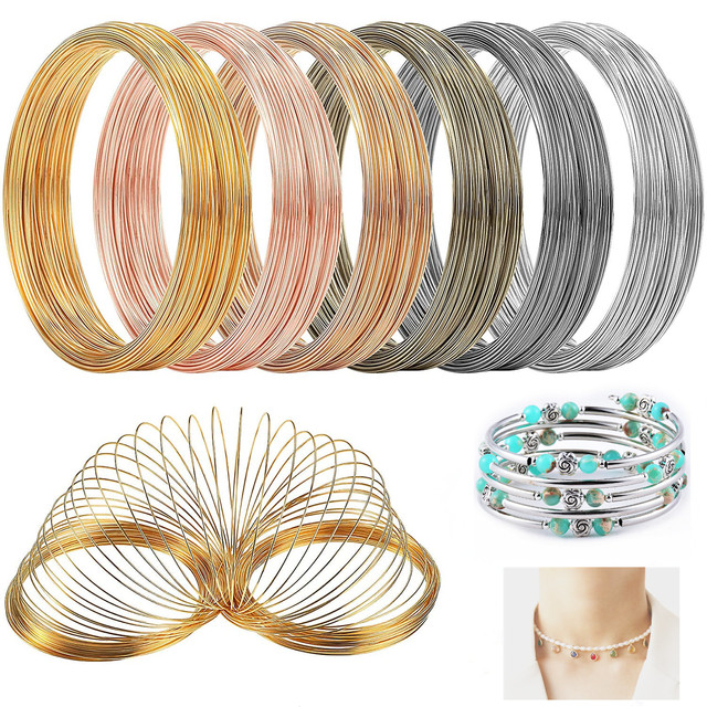 Steel Jewelry Memory Wire Beading Wire  Necklace Supplies Jewelry Making -  Jewelry - Aliexpress